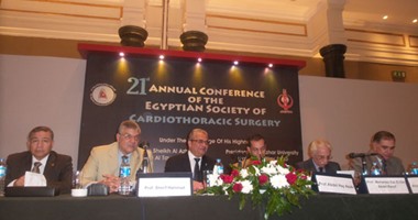وزير البحث العلمى يفتتح مؤتمر الجمعية المصرية لجراحة القلب والصدر