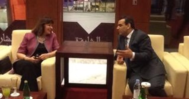النبوى يلتقى وزيرة الثقافة الأردنية تأكيدًا على التعاون الثقافى بينهما