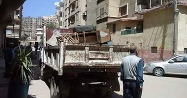 إزالة 252 حالة إشغال طريق فى حملة مكبرة لـ"مرافق الإسكندرية"