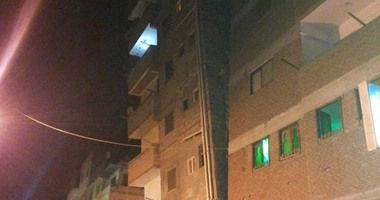 بالصور..قراء اليوم السابع يستغيثون من انحناء أحد المبانى السكنية بالإسكندرية