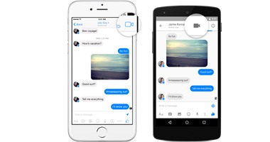 بالفيديو فيس بوك تضيف مكالمات الفيديو إلى تطبيق Messenger