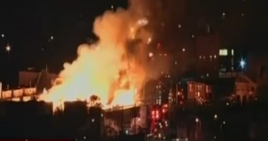 إصابة ٩٠ طفلا فى حريق بمبنى تجارى يضم حضانة شرق الصين