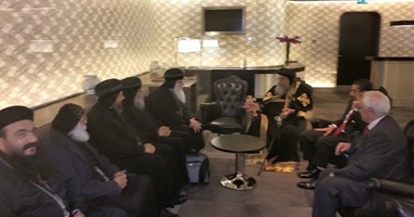 بالصور.. البابا تواضروس الثانى يصل هولندا لتدشين وافتتاح 5 كنائس