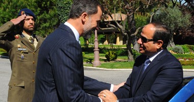 الرئيس السيسى يختتم زيارته لأسبانيا بعد لقاء الملك فيليب السادس