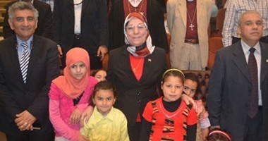 بالصور.. ناهد عشرى تشارك فى احتفالية "معا فى حب مصر" بمستشفى 57357