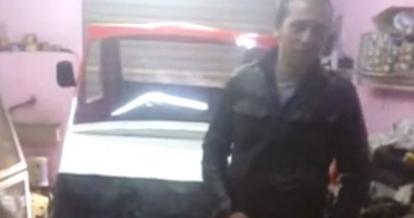 بالفيديو.. شاب قروى يصنع سيارة مصرية بديلة لـ"التوك توك"