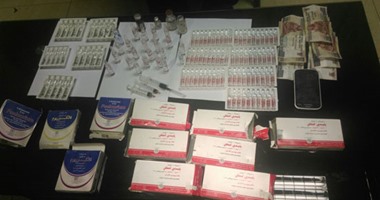 ضبط 12 ألف قرص أدوية مهربة جمركيا داخل صيدلية فى بولاق أبو العلا
