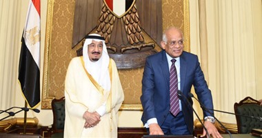 رئيس البرلمان فى حضور الملك سلمان: تعاون مصر والسعودية يعجل بنهاية الإرهاب