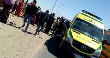 مصرع شخص وإصابة 10 فى 4 حوادث متفرقة بكفر الشيخ