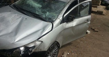 إصابة سيدة فى حادث سقوط سيارة من أعلى محور 26 يوليو بالجيزة