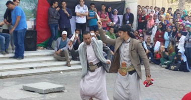 بالصور.. قنصلية فلسطين تطلق مهرجان "الرينبو" بطب الإسكندرية 