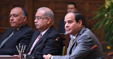 لقاء الرئيس السيسي بممثلى فئات الشعب المصرى