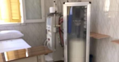 تركيب ماكينة غسيل كلوى وحجرة عزل لخدمة المرضى بحميات دمياط