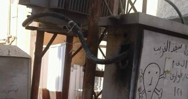 السيطرة على حريق بمحول كهرباء محطة الصرف الصحى بسوهاج دون إصابات 