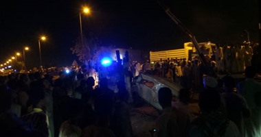 مصرع شخص وإصابة 10 فى حادث تصادم على طريق"سوهاج - البحر الأحمر"