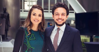 الأمير حسين لوالدته الملكة رانيا فى عيد ميلادها: أمى الغالية حفظك الله 