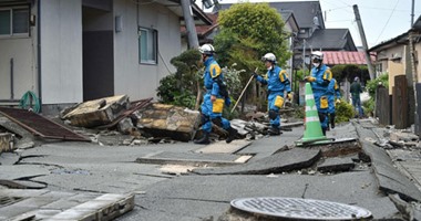 ارتفاع حصيلة قتلى زلزال اليابان إلى 30 شخصا