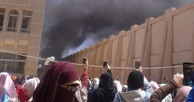صحافة المواطن: حريق محدود بكلية دراسات إسلامية بالإسكندرية بسبب ماس كهربائى