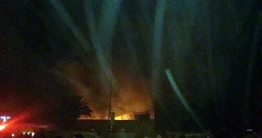 السيطرة على حريق هائل بعدد من المنازل بمدينة سنورس بالفيوم