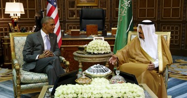 أوباما يزور السعودية للمشاركة فى  قمة دول مجلس التعاون الخليجى