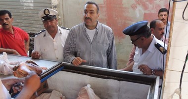 تموين الإسكندرية تضبط 215 كيلو لحوم غير صالحة خلال حملة