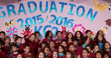 بالصور.. مدارس بورسعيد تحتفل بتخريج طلاب رياض الأطفال بهتاف "come to egypt"