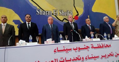 "تحرير سيناء وتحديات العبور للمستقبل‎".. مؤتمر جماهيرى بالمحافظة