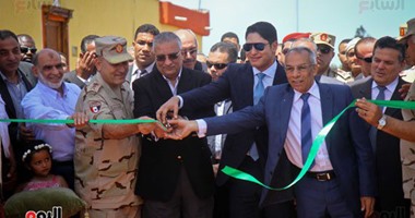 شمال سيناء تواصل احتفالها بالعيد القومى بافتتاح 3 مشروعات جديدة بالعريش