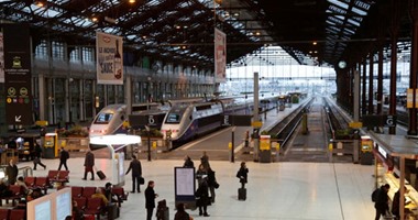 بالصور.. اضطراب حركة القطارات فى فرنسا بسبب إضراب موظفى السكك الحديدية