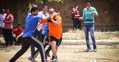 الرياضة للجميع.. مباراة كرة قدم بين نزلاء مستشفى العباسية والخانكة