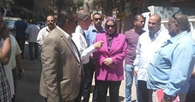 نائبة محافظ القاهرة تترأس حملة مكبرة لإزالة المخالفات بدار السلام والمعادى