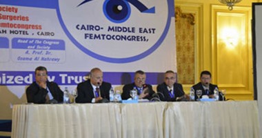 انطلاق المؤتمر الثانى للجمعية المصرية لجراحات العيون باستخدام الفيمتو ليزر