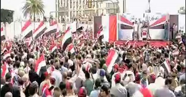 تليفزيون السومرية العراقي: محتجون يحاولون دخول المنطقة الخطراء بالعاصمة بغداد