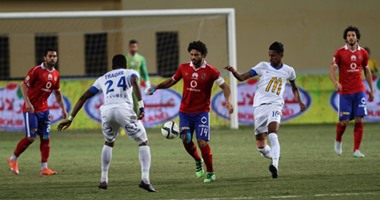 20 دقيقة .. الأهلى واتحاد الشرطة 1/ 0