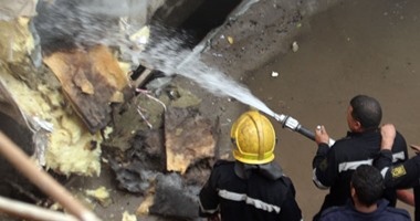 الحماية المدنية تسيطر على حريق مصنع نسيج بالعبور دون إصابات