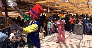 مديرية أمن جنوب سيناء تحتفل بيوم اليتيم بقرية الجبيل 