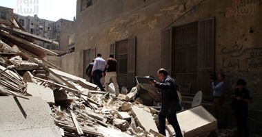 انهيار عقار فى الإسكندرية دون حدوث إصابات
