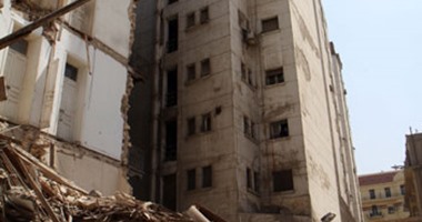 نيابة شرق الإسكندرية: ندب لجنة هندسية لمعاينة سقوط عقار  شارع الفردوس