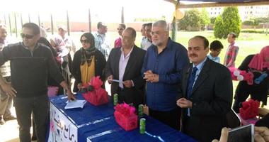 "طب قناة السويس" تحتفل مع المستشفى الجامعى بيوم اليتيم