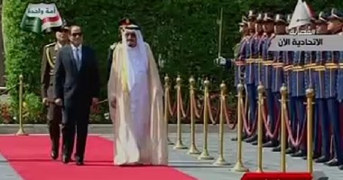 الرئاسة: السيسى والملك سلمان يتحدثان إلى وسائل الإعلام غداً بـ"الاتحادية"