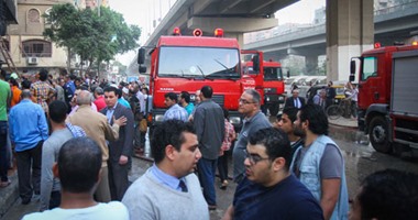 النيابة تباشر التحقيقات فى حادث حريق معرض موبيليا شرق الإسكندرية
