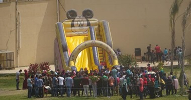 هندسة كفر الشيخ تنظم احتفال يوم اليتيم بحضور هيئة التدريس