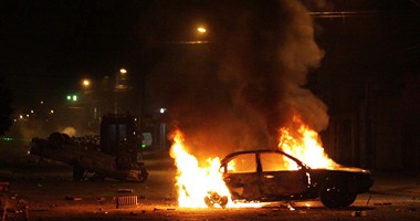 مصدر أمنى ببورسعيد: "ضفيرة كهرباء" وراء حادث حريق سيارة الشرطة