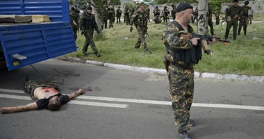 مقتل 40 شخصا فى معارك بين الجيش الأوكرانى ومتمردين شرق البلاد