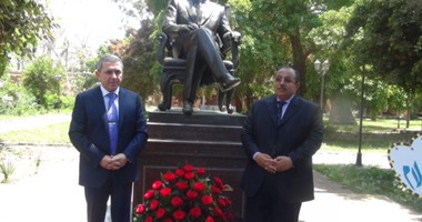 بالصور.. إجراءات أمنية مشددة خلال زيارة سفير أذربيجان للقناطر