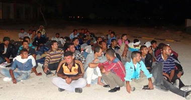 إحباط  تسلل ٧٢ بينهم سورى و٢٤ سودانيا إلى ليبيا عن طريق سيوة