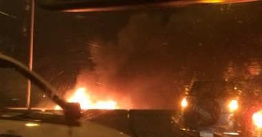 انفجار سيارة محملة بالسولار على طريق "قنا - البحر الأحمر" ناحية سوهاج 