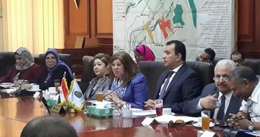 وزيرة السكان: محافظة الأقصر تعانى من مشكلات رغم قلة عدد سكانها