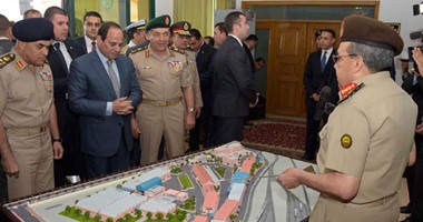 الرئيس السيسى يفتتح أعمال تطوير أحدث مصانع القوات المسلحة لإنتاج المدرعات