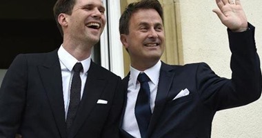 رئيس وزراء لكسمبورج يتزوج صديقه البلجيكى جوتيه دستيناى
